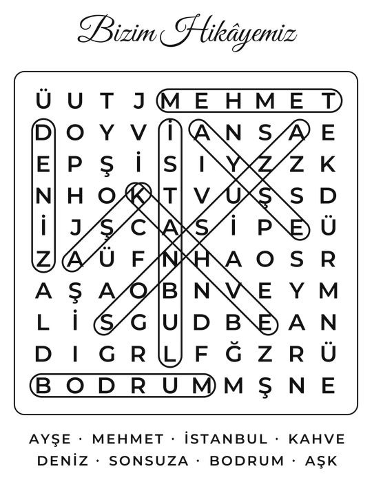 Word search puzzle